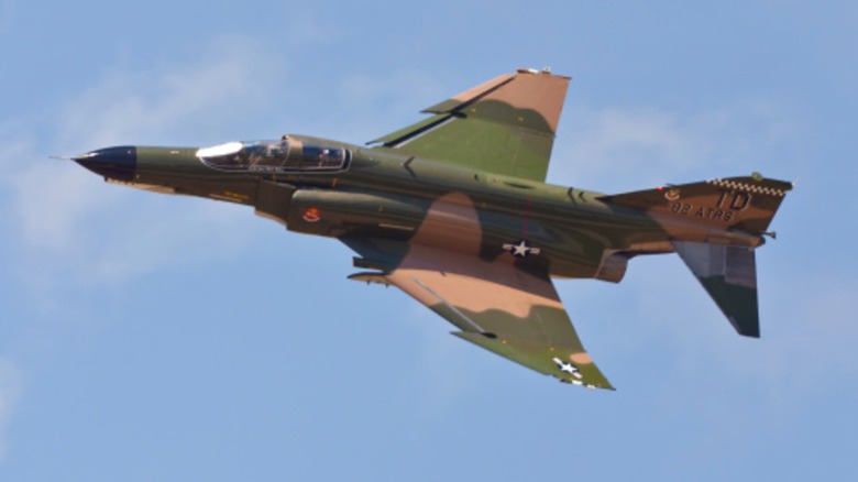 F-4 Phantom flying