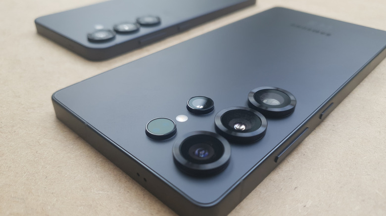 Samsung Galaxy phones with camera bumps