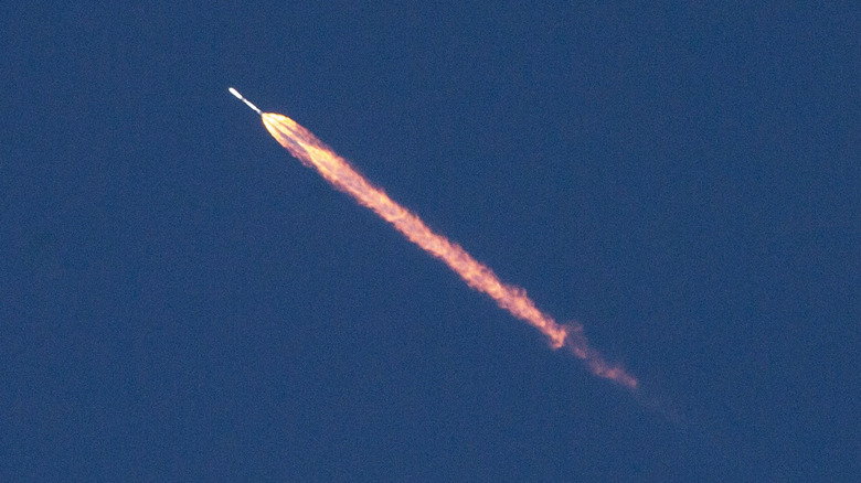 SpaceX's Falcon 9 rocket with multiple Starlink satellites launched from Vandenberg Space Force Base