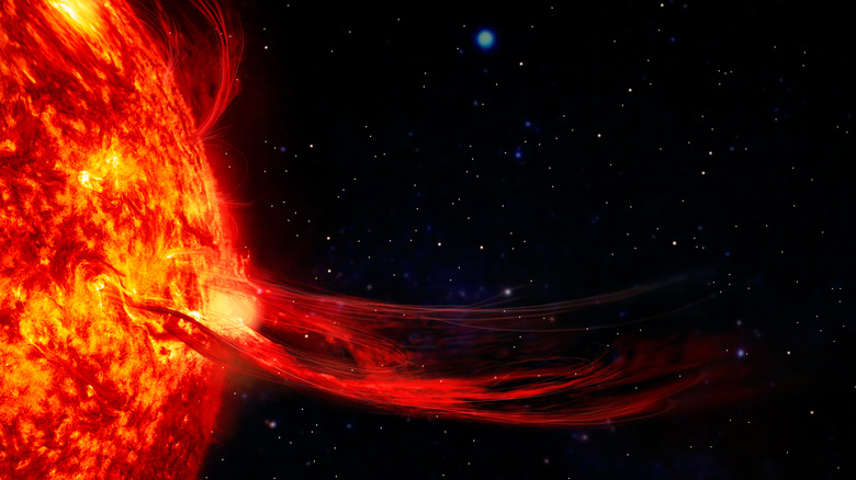 large solar flare