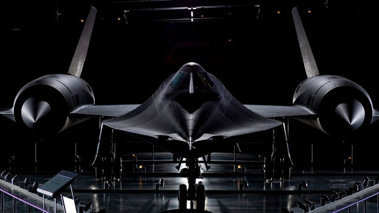 Lockheed SR-71 Blackbird with pointy needle