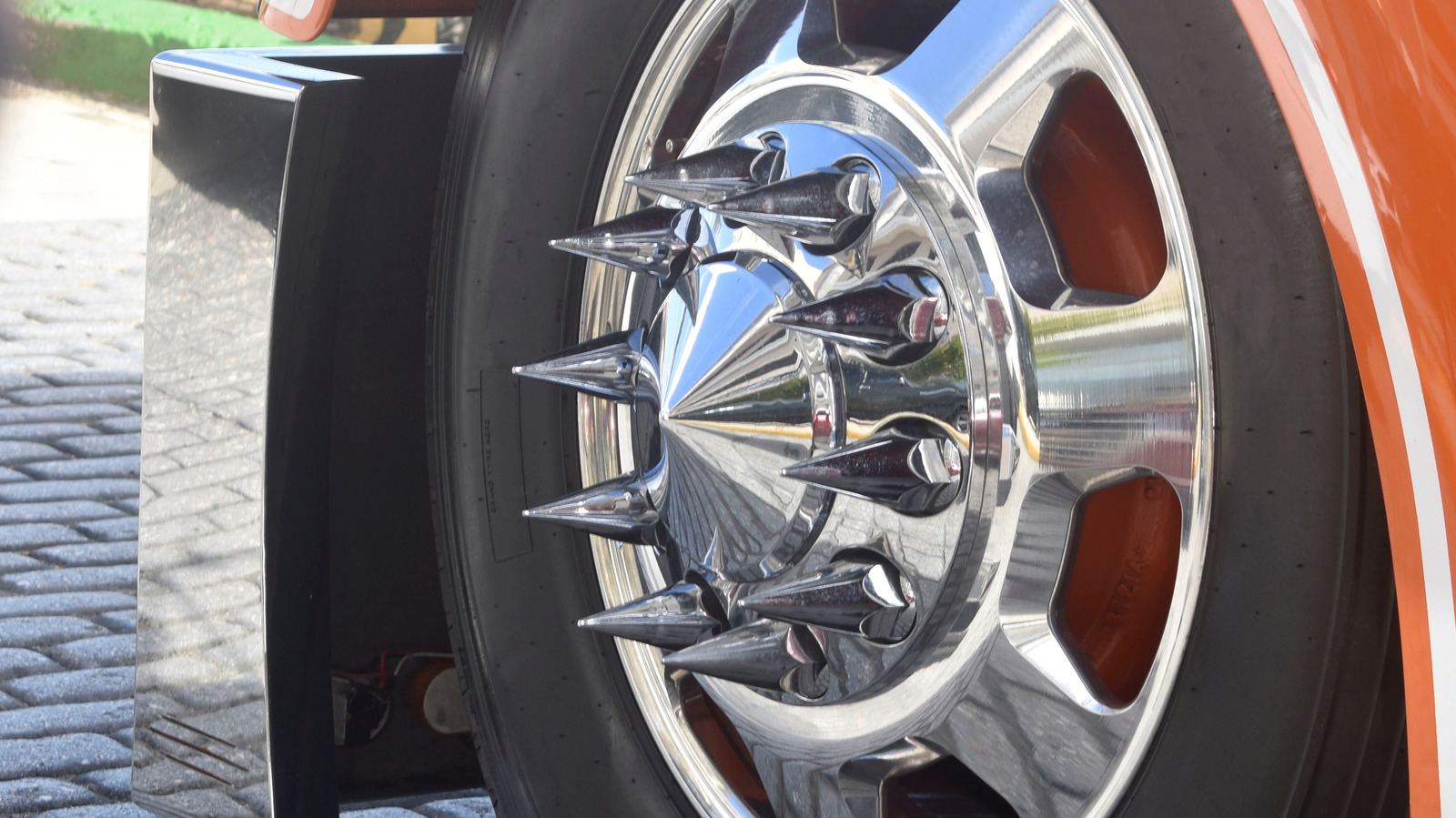 Why Do Some SemiTrucks Have Spikes On Their Wheels?