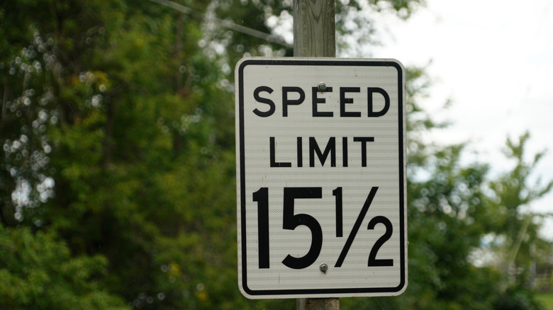 speed limit with fractions