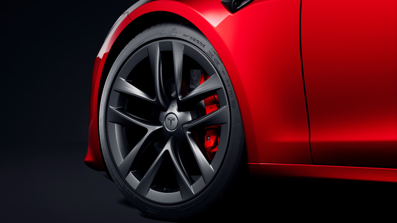 Tesla Model S wheel
