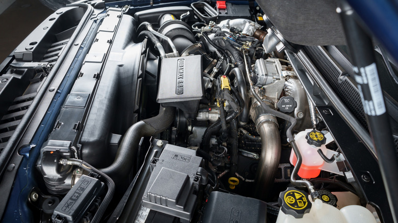 Under the hood of a Duramax-equipped truck