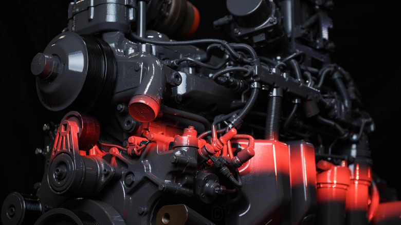 AGCO Power 98HD  7-cylinder diesel engine