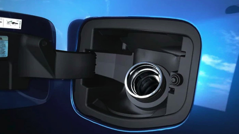 Ford Easy Fuel capless fuel system