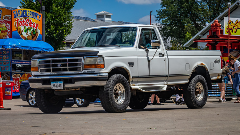 1997 Ford F-250 parked street