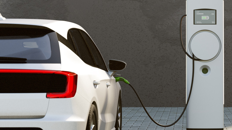 Concept of electric vehicle charging