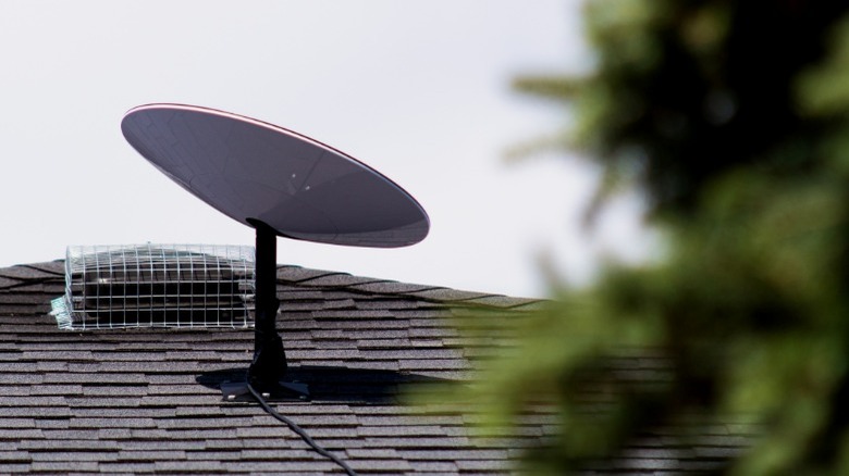 Starlink satellite dish