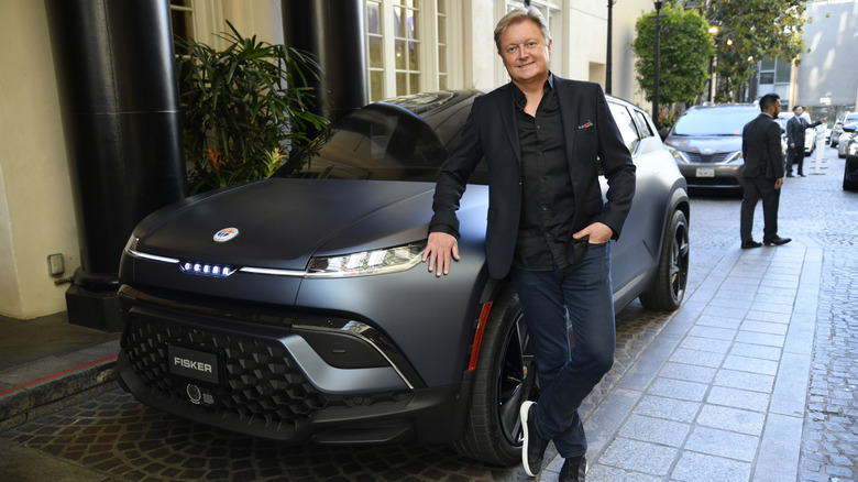 Henrik Fisker posing with Ocean
