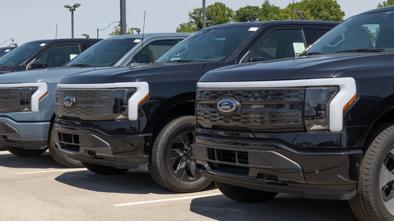 Ford F-150 Lightning pickup trucks