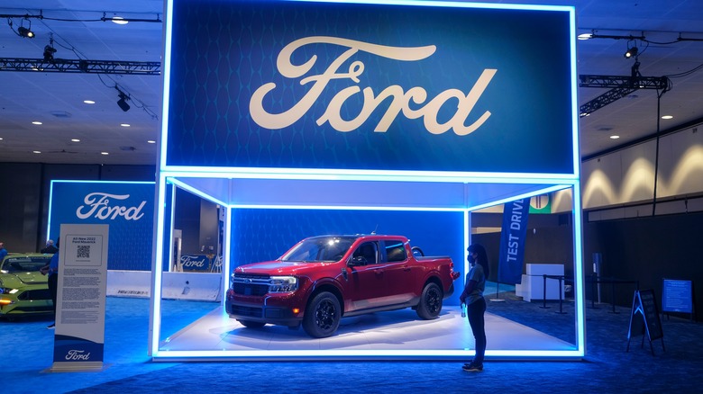 Ford Maverick showroom display