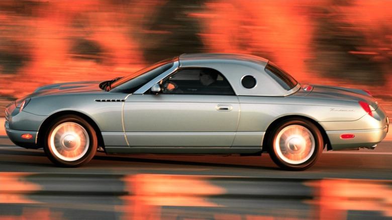Ford Thunderbird in motion