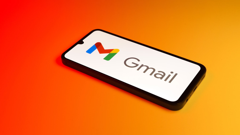 Image of Gmail on a smartphone