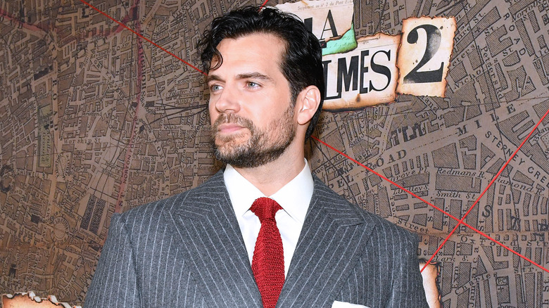 Henry Cavill stoic red carpet