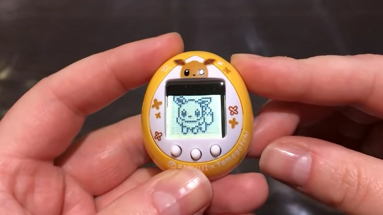 tamagotchi eevee pokemon crossover digital pet