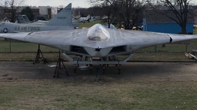 A-12 Avenger II on display