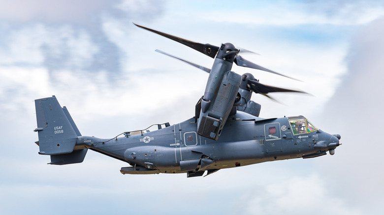 Bell-Boeing CV-22B Osprey of the United States Air Force.