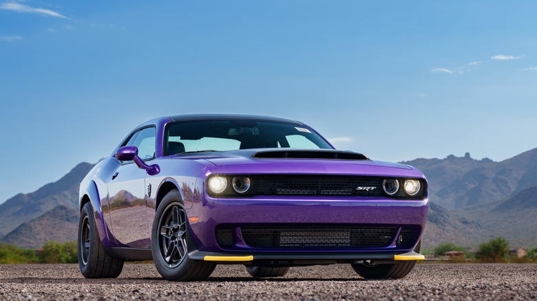 Plum Crazy Dodge Challenger SRT Demon