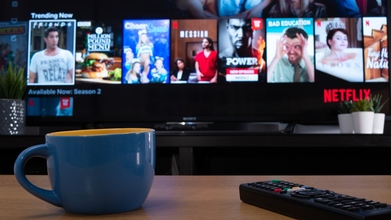 Netflix menu