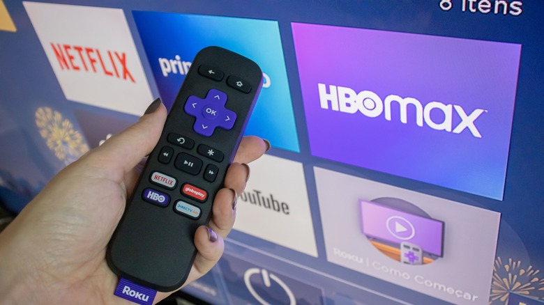 Roku interface with Roku remote