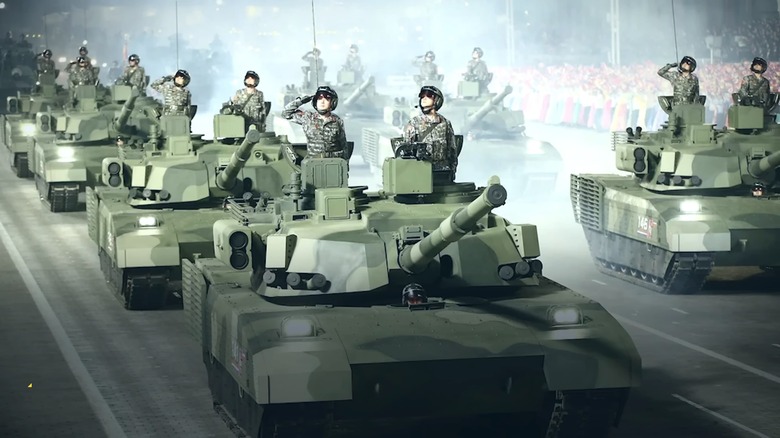DPRK M2020 Tank in parade
