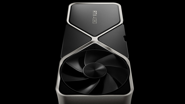 Nvidia GeForce RTX 4080 GPU. 