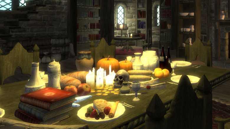 Oblivion screenshot skull