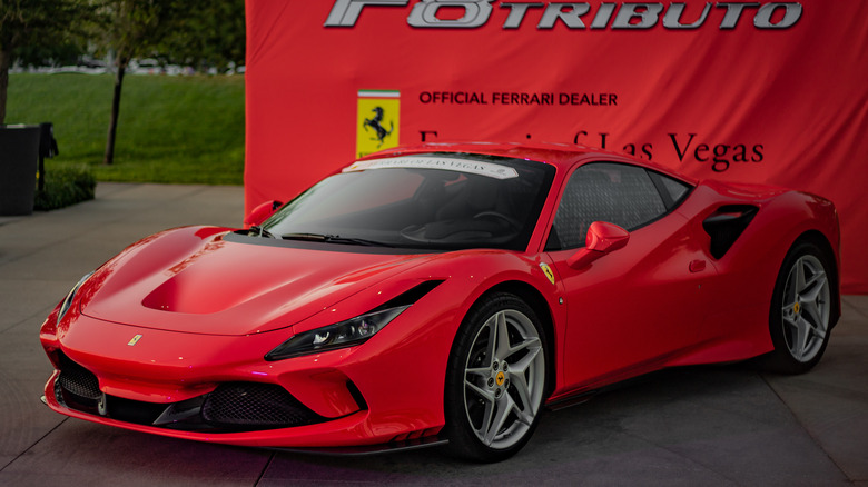 Ferrari F8 Tributo showroom display
