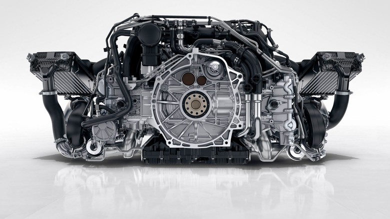 911 carrera S flat engine