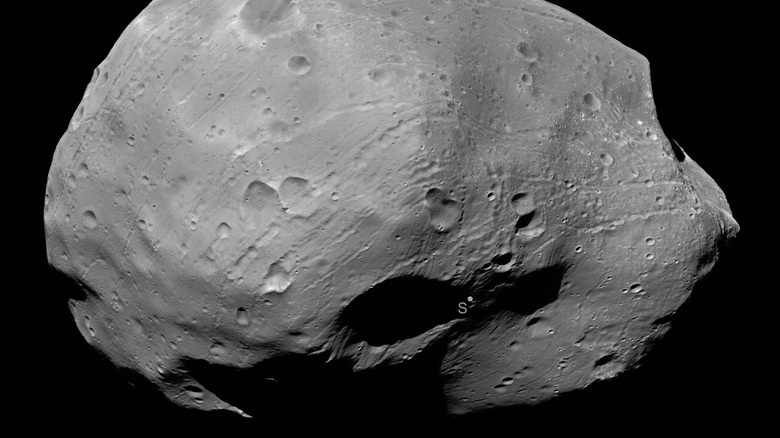 Phobos surface