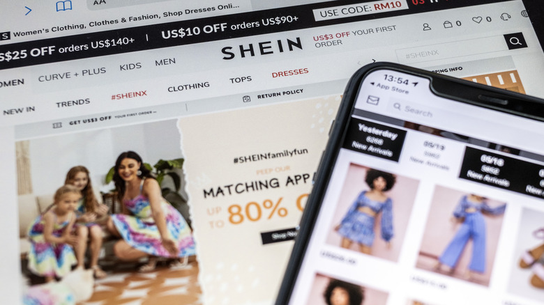 SHEIN website app