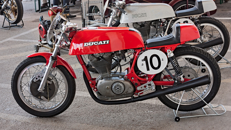 Ducati motorcycle from the late 1950s