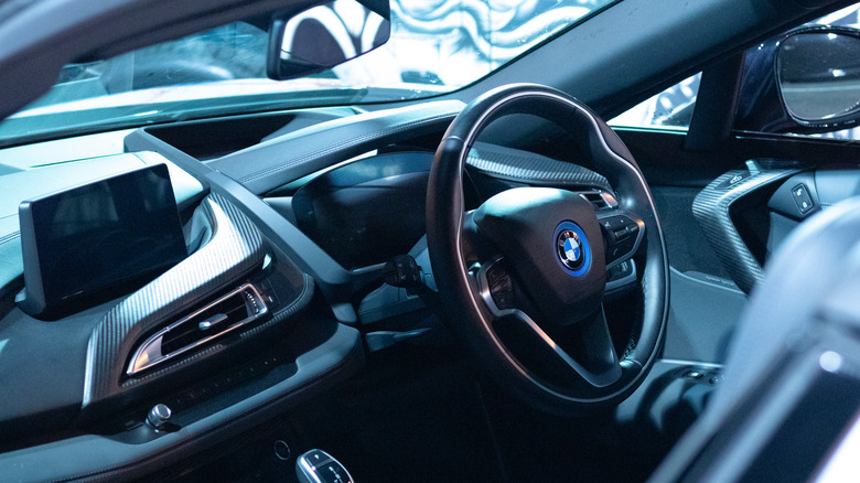BMW car dash