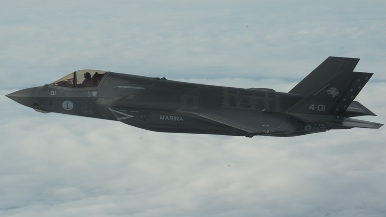 An Italian Navy F-35B named 