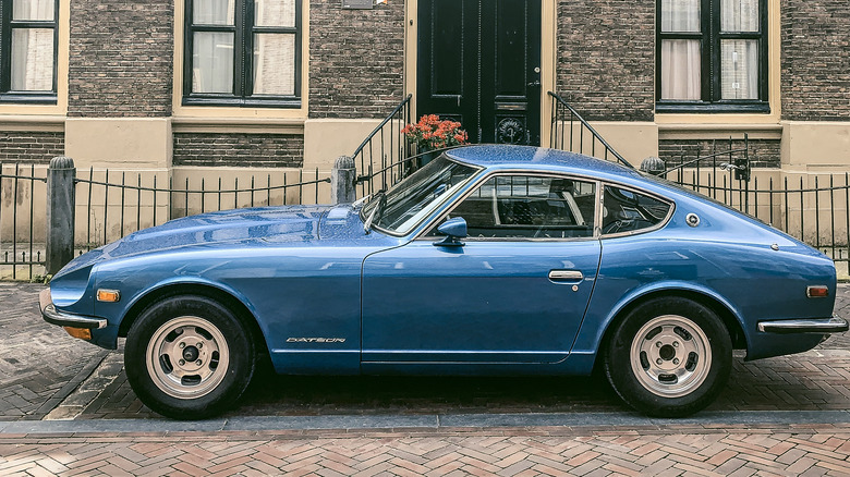 Datsun 240Z on road