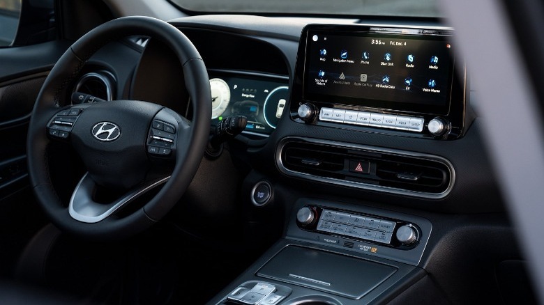 hyundai Kona EV interior