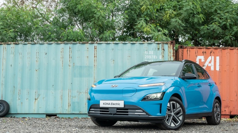 hyundai Kona EV test drive