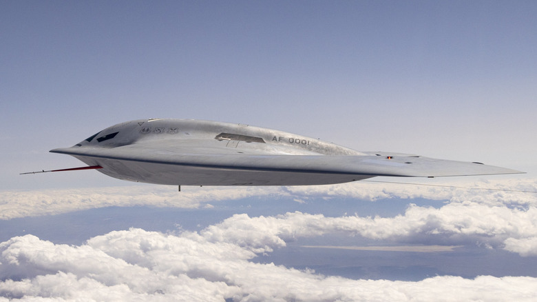 B-21 Raider in flight
