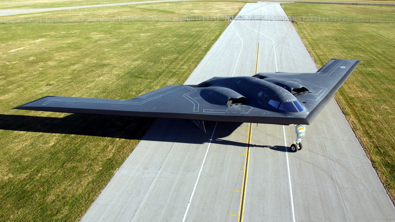 Northrop B-2 Spirit at the National Museum of the United States Air Force.