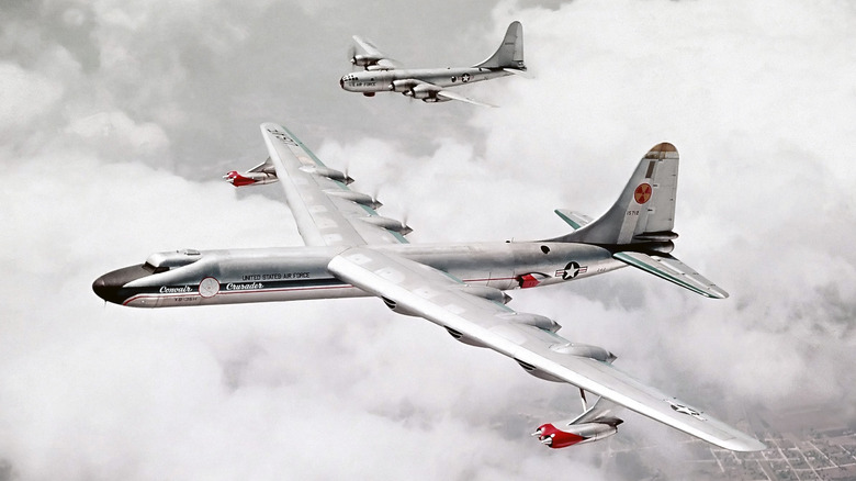 B-36 Peacemaker flying