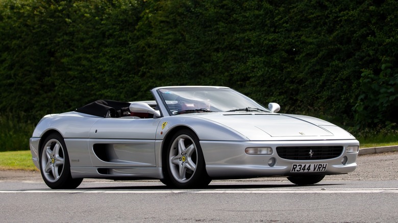 a Ferrari F355 Spider