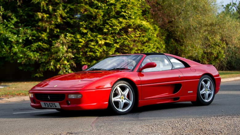 a Ferrari F355 GTS