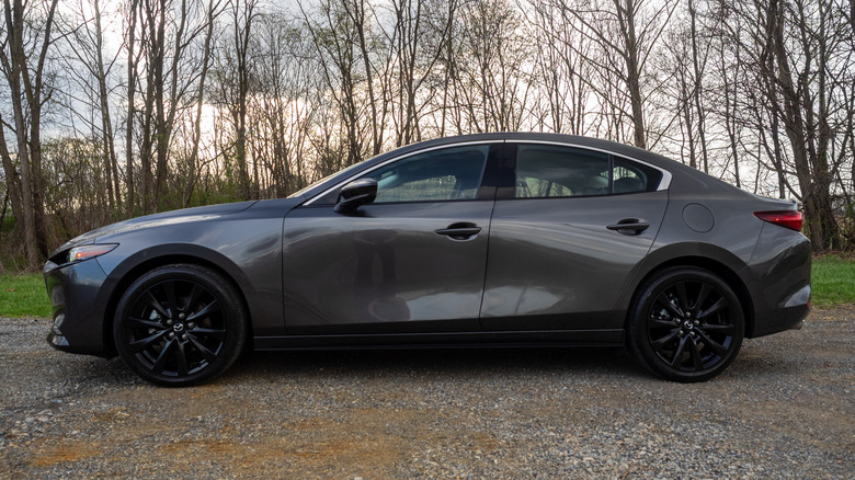 2026 Mazda Mazda3 Sedan 2.5 Turbo Premium Plus driver's side profile