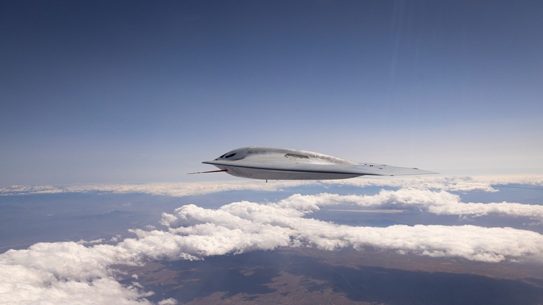 B-21 Raider flying