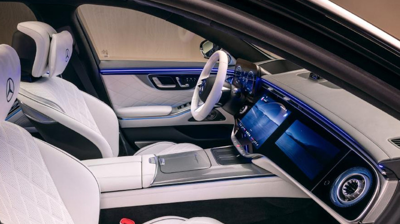Interior of 2027 Mercedes-Benz S-Class
