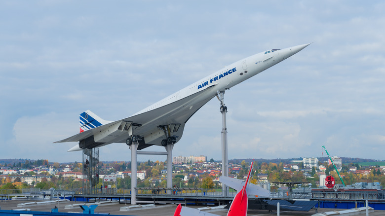 Concorde on display