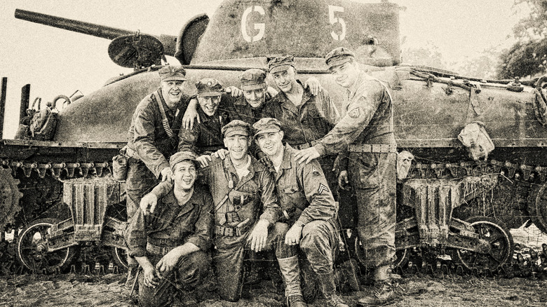 WWII tank crew