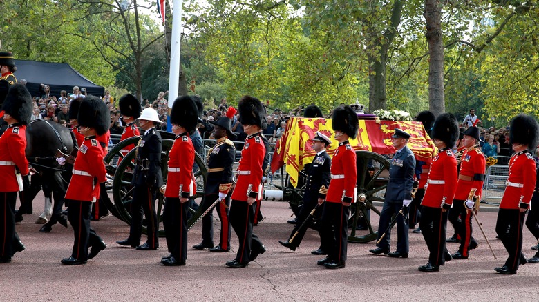 Queen Elizabeth II's funeral procession